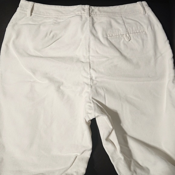 New York & Co Velour Slacks - Cream - Picture 3 of 3